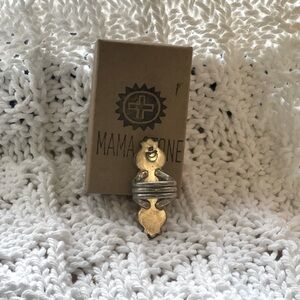 Gold and Silver Women's Ring